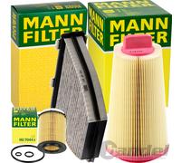 Mann Filter Kit Diagnosi Auto Adatto A per Mercedes W204 S204 C180 156 Ps