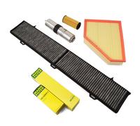 Mann Filter + Marche Kit Diagnosi Auto Set Filtri per BMW 3er 316d 318d 320d