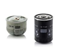 MANN-FILTER Originale Filtro Olio Zr 700 X Per Auto & Originale Filtro Olio W 713/9 Per Auto
