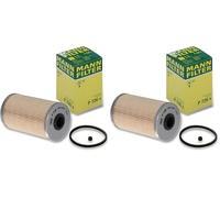 MANN-FILTER P 726 x Filtro carburante - AUTOVETTURE + VEICOLI COMMERIALI (Confezione da 2)