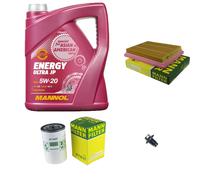 MANN-FILTER Pacchetti Di Ispezione MANNOL 5L Energy 5W-20 Per Ford Fusion 1.6