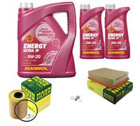 MANN-FILTER Pacchetti Di Ispezione MANNOL 7 L Energy 5W-20 Per BMW 3er Cabriolet