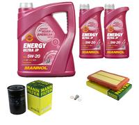 MANN-FILTER Pacchetti Di Ispezione MANNOL 7 L Energy 5W-20 Per BMW 3er Cabriolet