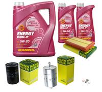 MANN-FILTER Pacchetti Di Ispezione MANNOL 7 L Energy 5W-20 Per BMW 3er Cabriolet