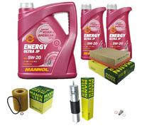 MANN-FILTER Pacchetti Di Ispezione MANNOL 7 L Energy 5W-20 Per BMW 3er Cabriolet