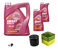 MANN-FILTER Pacchetti Di Ispezione MANNOL 7 L Energy 5W-20 Per Chrysler Grand