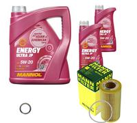 MANN-FILTER Pacchetti Di Ispezione MANNOL 7 L Energy 5W-20 Per Ford Kuga I