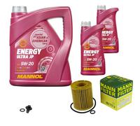 MANN-FILTER Pacchetti Di Ispezione MANNOL 7 L Energy 5W-20 Per Ford Mondeo III