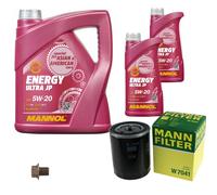 MANN-FILTER Pacchetti Di Ispezione MANNOL 7 L Energy 5W-20 Per Nissan Almera I