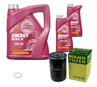 MANN-FILTER Pacchetti Di Ispezione MANNOL 7 L Energy 5W-20 Per Porsche 944