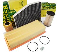 MANN-FILTER Pacchetto Di Ispezione Filtro Per AUDI A3 SEAT SKODA VW 1.9 2.0 TDI