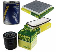 MANN-Filter Pacchetto Ispezione Set SCT Flushing Pulizia Motore 11588235