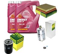 Mann-Filter Pacco Ispezione mannol 10 L Energia 5W-20 per Porsche 911 Cabriolet