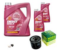 Mann-Filter Pacco Ispezione mannol 7 L Energia 5W-20 per Mazda Kia 3 BK Bl 2