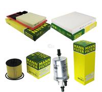 MANN-FILTER Set 542 1.6 Combi 545 Roomster 5J Per VW Polo 9N 16V
