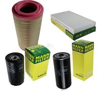 MANN-FILTER Set Aria Abitacolo Carburante per Iveco Quotidiano III Bus Box /