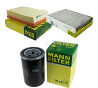 MANN-FILTER Set Aria Abitacolo Olio per VW Polo Classic 6KV2 90 1.9 Tdi Varianti
