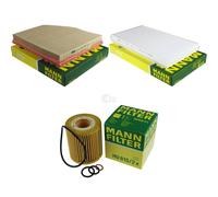 MANN-FILTER Set Aria Interna Olio Per BMW 5 Serie E60 520I Touring E61