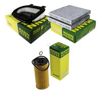 MANN-FILTER Set Aria Interna Olio Per BMW X3 F25 20D 30D SDRIVE 18D