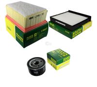 MANN-FILTER Set Aria Interna Olio Per Renault Scénic II JM0/1 1.4 9734619