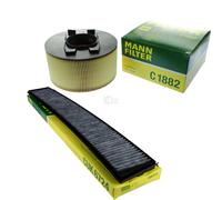 MANN-FILTER Set Aria Interna Per BMW 3er Cabriolet E46 318 Ci Touring