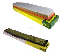 MANN-FILTER Set Aria Interna Per BMW X3 E83 3.0sd xDrive30d xDrive35d