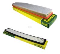 MANN-FILTER Set Aria Interna Per BMW X3 E83 XDRIVE30D 3.0SD XDRIVE20D
