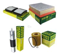 MANN-FILTER Set Aria Interno Olio Carburante Per BMW 3er Compact E36 323 TI