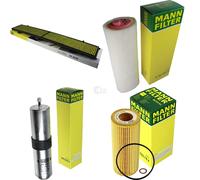 MANN-FILTER Set Aria Interno Olio Carburante Per BMW 3er Touring E91 325d E90