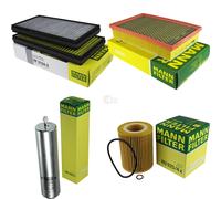 MANN-FILTER Set Aria Interno Olio Carburante Per BMW 7 Serie E65 E66 E67 740D