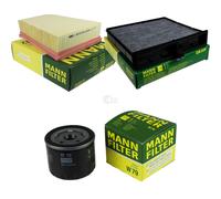 MANN-FILTER Set Aria Interno Olio Per Renault Grand Scénic II JM0/1_ 1.5 dCi