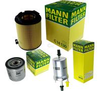 MANN-FILTER Set Aria Olio Carburante Per VW Jetta IV 162 1.2 TSI 5C1 16V