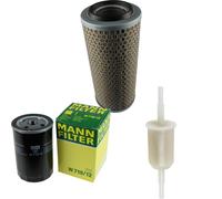 MANN-FILTER Set Aria Olio Carburante per VW Transporter III Bus