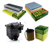 MANN-FILTER Set Di Filtri Del Pacchetto Ispezione per Citroën Berlingo Box 1.6