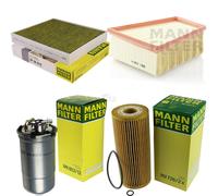 MANN-FILTER Set Di Filtri Del Pacchetto Ispezione per Seat Ibiza III 1.9 TDi