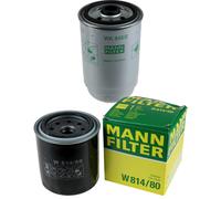 MANN-FILTER Set Di Filtri Olio E Carburante Per Opel Kadett E CC 1.5 TD