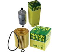 MANN-FILTER Set Di Filtri Olio E Filtri Carburante Per Mazda 3 2.3 MPS Turbo
