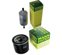 MANN-FILTER Set Di Filtri Olio E Filtro Del Carburante Per Mazda 3 1.6 1.4