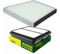 MANN-FILTER Set Filtri Filtro Abitacolo Filtro Aria per Daewoo Lanos 1.5 1.3
