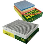 MANN-FILTER Set Filtri Filtro Abitacolo Filtro Aria per Mitsubishi ASX 1.6
