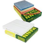 MANN-FILTER Set Filtri Filtro Abitacolo Filtro Aria per Mitsubishi ASX 1.6 di-D