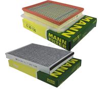 MANN-FILTER Set Filtri Filtro Abitacolo Filtro Aria per Opel Astra H Caravan