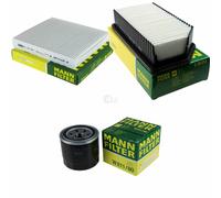 MANN-FILTER Set Filtro Aria Interno Olio Per KIA Soul AM 1.6 CVVT 8034356