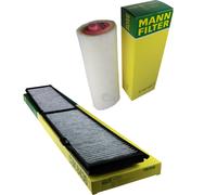 MANN-FILTER Set Filtro Aria Interno Per BMW 3 Serie E90 330D 330XD E91 325D