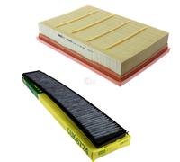 MANN-FILTER Set Filtro Dell'Aria Filtro Abitacolo Per BMW X3 E83 2.0i xDrive20i