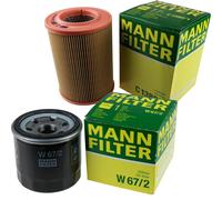 MANN-FILTER Set Filtro Olio, Aria Controllo Set MOL-9693715
