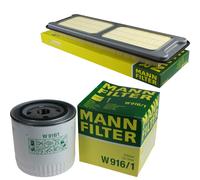 MANN-FILTER Set Filtro Olio, Aria Controllo Set MOL-9693880