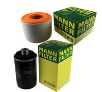 MANN-FILTER Set Filtro Olio, Aria Controllo Set MOL-9694002
