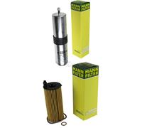 MANN-FILTER Set Olio Carburante per BMW X4 F26 xDrive20d X3 F25 Sdrive 18 D