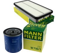 MANN-Filter Set Olio Filtro Aria Controllo Set MOL-9694234